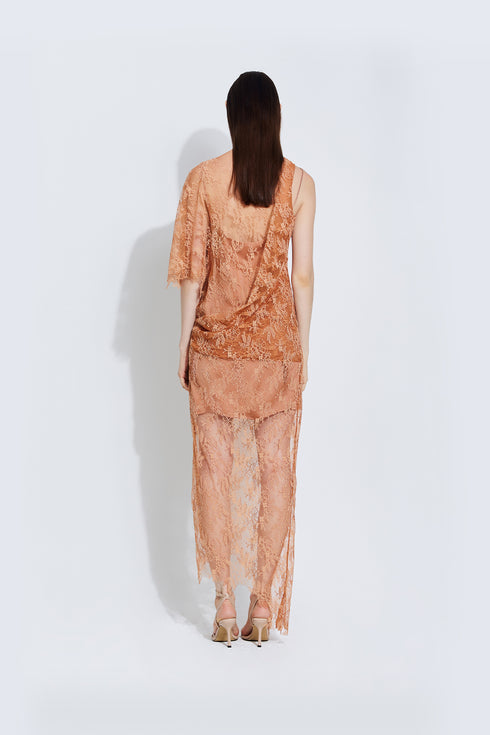 Sinara Blush Lace Dress